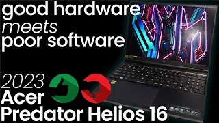 Acer Predator Helios 16 (2023) RTX 4080 Review