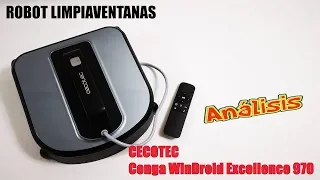 CECOTEC WINDROID EXCELLENCE 970 | Robot limpiaventanas, Análisis en Español