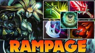 Naga Siren Dota 2 Guide Rampage Carry Pro Gameplay 7.33