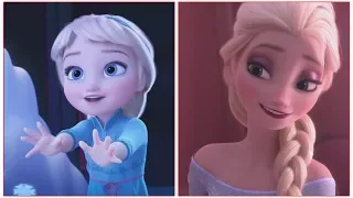 Evolution of Elsa (2013 - 2019)