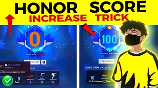 How to increase honor score in Free Fire | Honor score not increasing | Honor score kaise badhaye