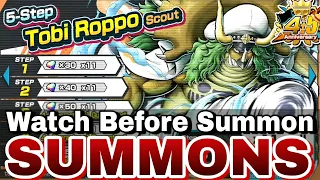 OPBR Animal Kingdom Pirates / Tobi Roppo Sasaki Summon 4.5 Anniversary | One Piece Bounty Rush