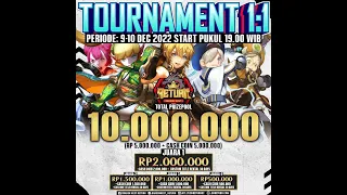 🔴DRAGON NEST RETURN  EVENT PVP 1VS1 ALL JOB SETON.. SERU BANGET!