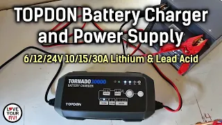 TOPDON Battery Charger Review Part 1 - Features & Initial Testing