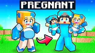 Crazy Fan Girl is PREGNANT with TWINS In Minecraft!