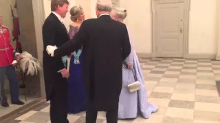 Dutch State visit to Denmark   Gala Dinner at Christiansborg Palace