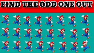 Find the Odd One Out - Super Mario Bros Edition