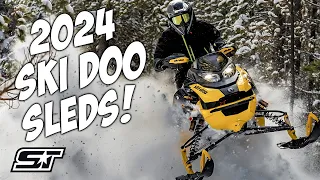 2024 Ski Doo Snowmobiles - So Much New Stuff!!!