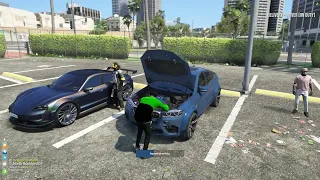 GTA 5 RP -They wanted to race my BMW X6M, it didn't end well