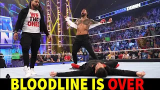 The Bloodline vs RomanReigns - The Usos Attack on Roman Reigns