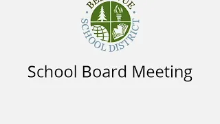 BSD 405 Board Meeting: August 28, 2018