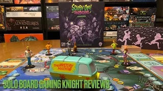 Scooby-Doo The Board Game Solo REVIEW - Solo Board Game Review - SBGK