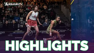 "This is a nightmare!" | ElSherbini v El Hammamy | J.P Morgan Tournament of Champions 2024 | SF HLS