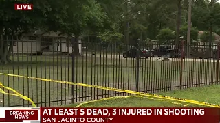 8-year-old among 5 dead in mass shooting in San Jacinto County | Sheriff says their neighbor is ...