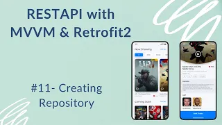 REST API with MVVM and Retrofit2 #11 - Creating Repository