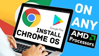 Install Chrome OS on AMD Laptop or PC with Play Store and Linux Support