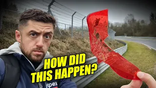 Crash Scene Investigation! First Nürburgring  Lap of 2022!