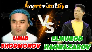 UMID SHODMONOV YOMON KALLA QOYDILAR LEKIN 😂 ELMUROD HAQNAZAROV VA DIZAYN JAMOASI #improvizatsiya