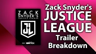 Zack Snyder's Justice League Trailer Breakdown | HBO MAX | 4K