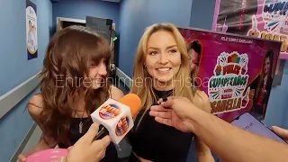 Angelique Boyer lista para estrenar EL AMOR INVENCIBLE Y para ir al concierto de Rbd 1a fila👏