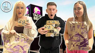 ONLY Eating TACO BELL Foods For 24 HOURS!!