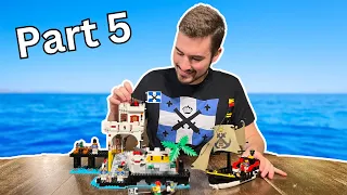 Lego Eldorado Fortress Cannon Tower Build: Part 5