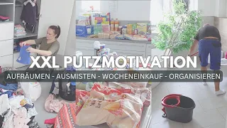 XXL Aufräum Motivation - Putzen - Ausmisten - Schädlingsbekämpfung - Wocheneinkauf - Flexispot