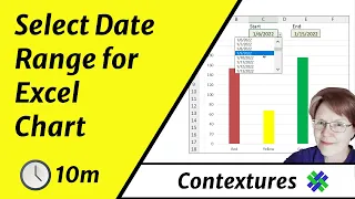Select Date Range for Excel Chart Interactive