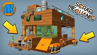 СУПЕР КРУТОЙ ЛЕТАЮЩИЙ ДОМ БЕЗ МОДОВ !!! Scrap Mechanic  FREE DOWNLOAD  СКАЧАТЬ СКРАП МЕХАНИК !!!