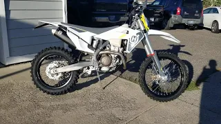 2022 husqvarna fe350 idle