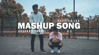 MASHUP SONG | Sushant Khatri | Akhil Ak Zak | Freestyle Dance Video