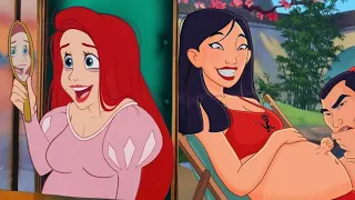 What If Disney Princesses Were Pregnant 🤰