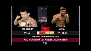 John Riel Casimero vs Duke Micah – full fight Video WBO