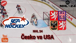 Česko vs USA NHL 24 play off predikce!