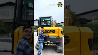 Review unit mini excavator XCMG XE60 G