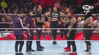 Confrontación entre The Usos & The Judgment Day - WWE Raw 16/01/2023 (En Español)