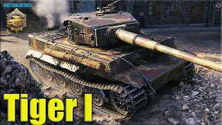 Tiger I разбушевался 12 фрагов за бой World of Tanks