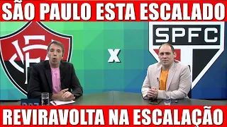 VITORIA X SÃO PAULO FC TRICOLOR ESTA ESCALADO PARA A PARTIDA PELO BRASILEIRÃO 2024