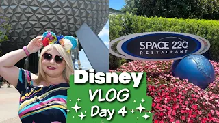 Disney World vlog May 2022 | Epcot and Space 220 restaurant | episode 5