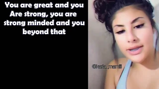 Girl Rapping About Depression (Lyrics) @karla_mamii