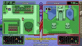 Open Fast Ganon Mar 19 2021. ALTTP Randomizer Daily Race.