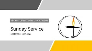 September 10th 2023 - Sunday Service