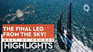 Fantastic Drone Footage From The Final Push | Best of Drones | Leg 7 | The Ocean Race