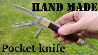 Knife making - Handmade pocket knife part 2:3