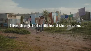 Give the gift of childhood this season | Cans | World Vision Canada