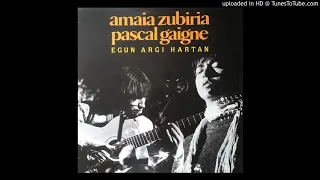 Amaia Zubiria & Pascal Gaigne - Itxasoan Laino Dago