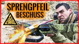 Survival Mattin schießt SPRENGPFEIL mit ARMBRUST auf Ken und überlebt nur knapp.