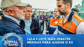 Eduardo Leite irá se reunir com Lula para discutir ajuda federal | Jornal da Band