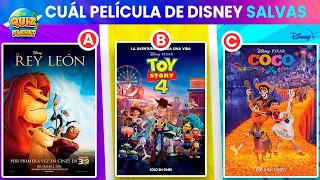 Salva una película de Disney | ¿Cuál es tu favorita? 🎥🍿🌎 | Quiz-Planet de Películas.
