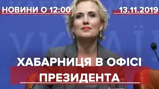 Випуск новин за 12.00: Хабарниця в Офісі Президента